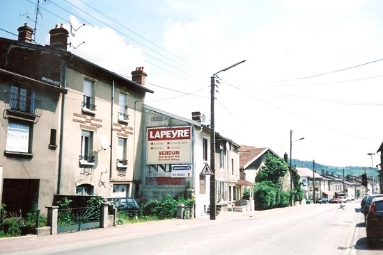 La maison Masson où nous étions réfugiés...