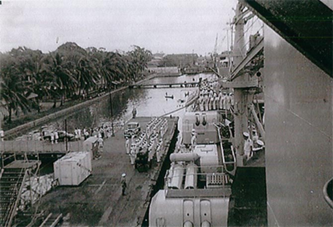 Saïgon 1956: We leave the quai de l'Argonne