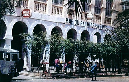 Djibouti. Le palmier en zinc
