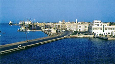 The port of Massawa