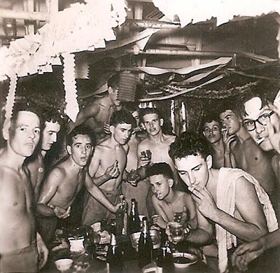 Christmas 1954, Memorable Evening aboard Moncalm