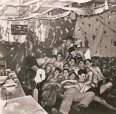 Christmas 1954, Memorable Evening aboard Moncalm